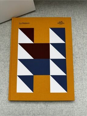 Hermes La Maison Hardcover Book - Mustard Yellow Cover-2026 Edition